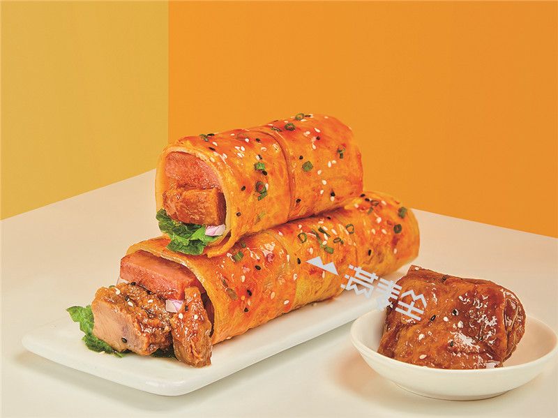 照燒雞排烤冷面